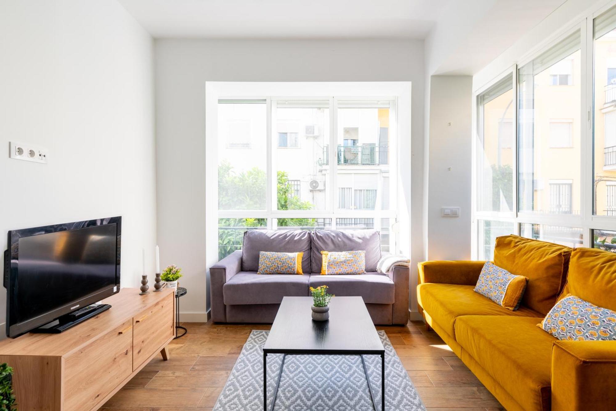 Confortable Apto. 3 Habitaciones Sevilla Kültér fotó